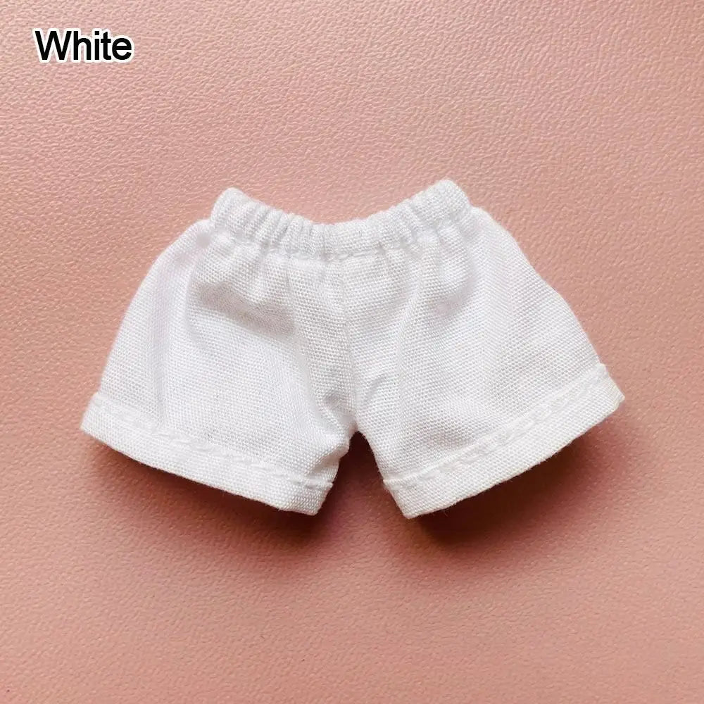 EZ Ob11 Pants Fashion Elastic Waist Shorts Jeans For GSC Obitsu11 Molly 1/12 bjd Doll Clothing Accessories Kids Toy