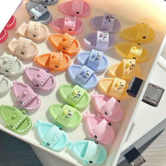 EZ (Shoes Only)17cm/10.5cm Labubu Accessories 3.0/4.0 Shoes Dolls Can Wear Shark Slippers Fun and Stylish Casual Shoes for Playtime
