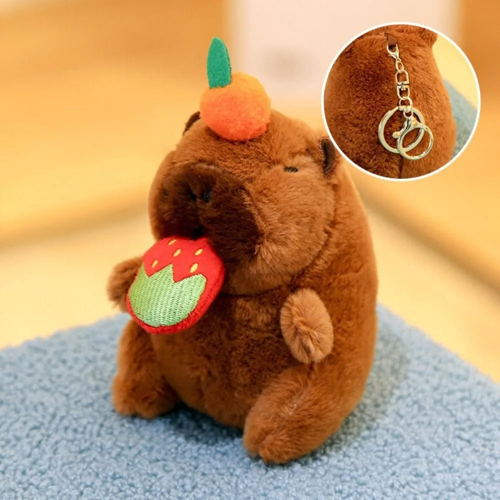 EZ Cute Capybara Plush Toy Hoodie with Wings Simulation Doll Small Size Stuffed Animals Anime Fluffty Toy Birthday Party