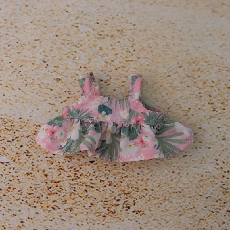 EZ Hawaii Summer Beach Style Clothes For labubu 3.0 v1/v2/v3 clothes outfits For Ropa labubu Doll Clothes Accessories