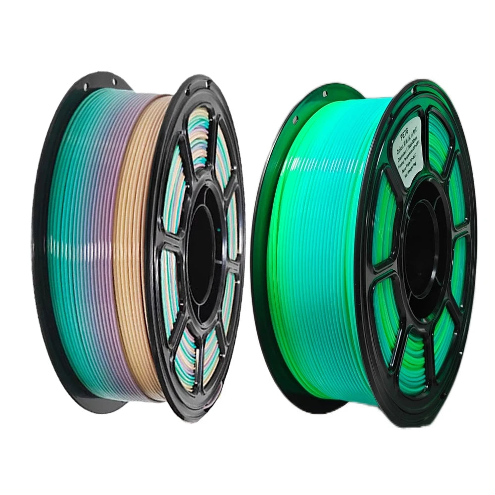 EZ Tideboom PETG Filament 3D Printing Materials 1KG Eco-Friendly 3D Printer Petg Filament  Good Toughness Colorful Petg 필라멘트