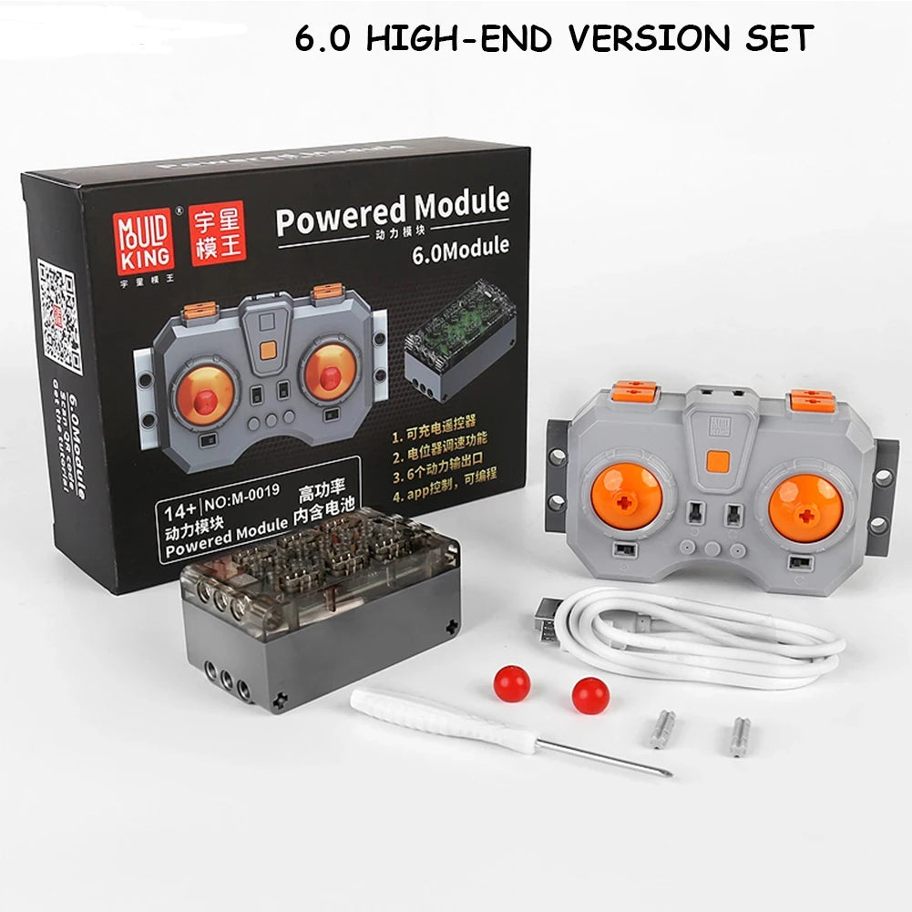 EZ Technical Electronic Building Block MOC Refit Accessories Micro-motor RC Power Functions Parts Creative DIY Car Bricks Kids Toys