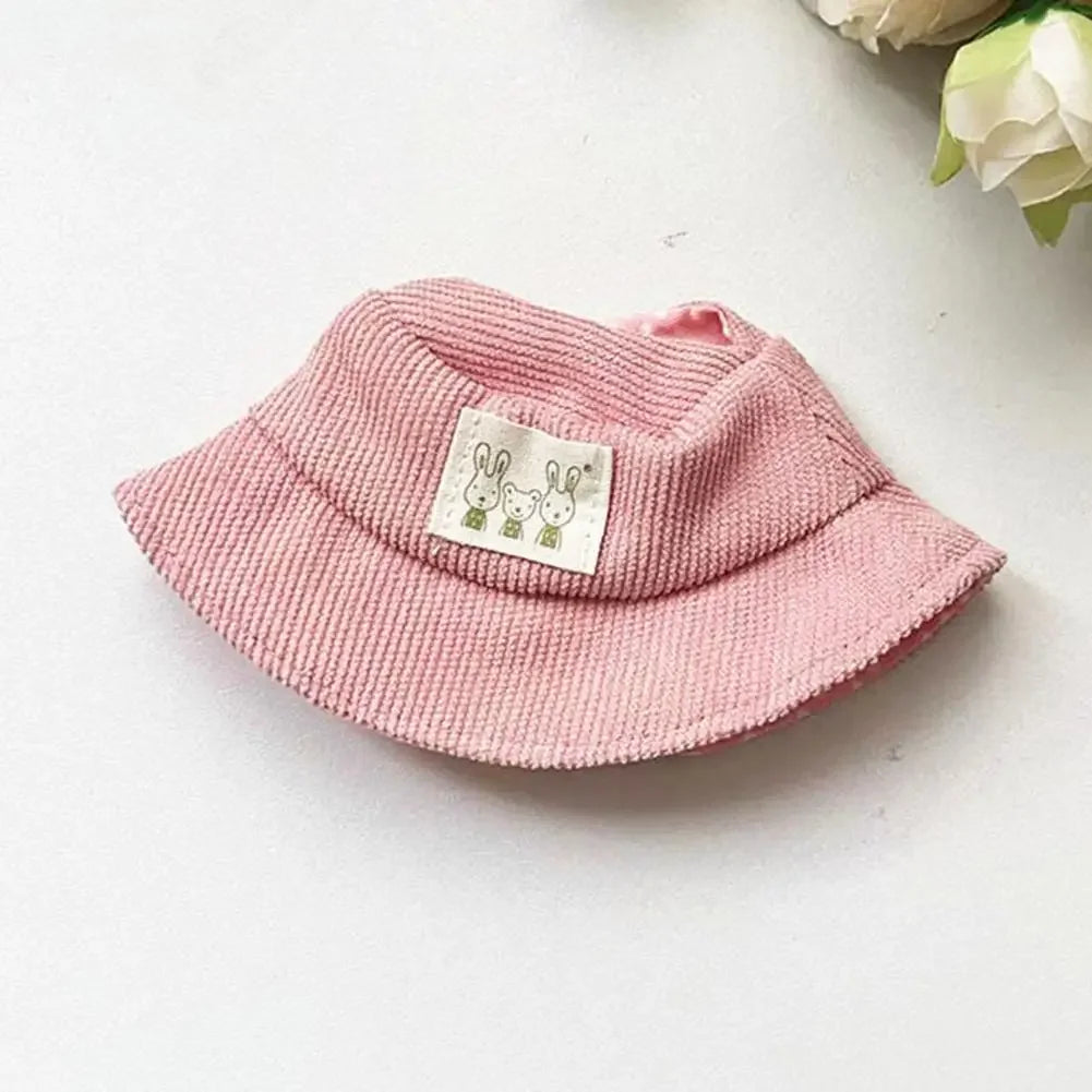 EZ For 15/17cm 3.0 labubu v1/v2/v3  clothes pink set love outfits Cherry Decorated Jumpsuit Replacement for Decoration Accessories