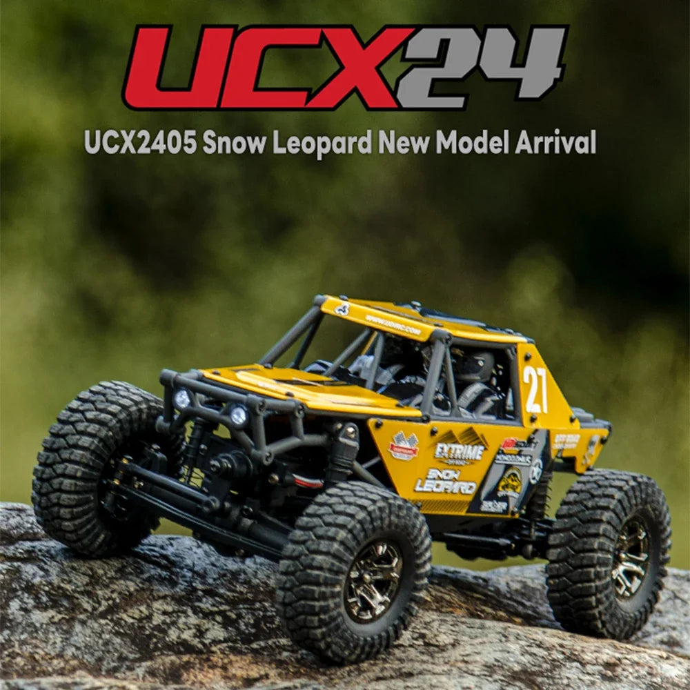 EZ 1/24 RC Crawler UDIRC UCX2405 Brushless/Brushed Motor 4WD Off-road Mini Rock Crawler Climbing Vehicle RTR RC Car Toys