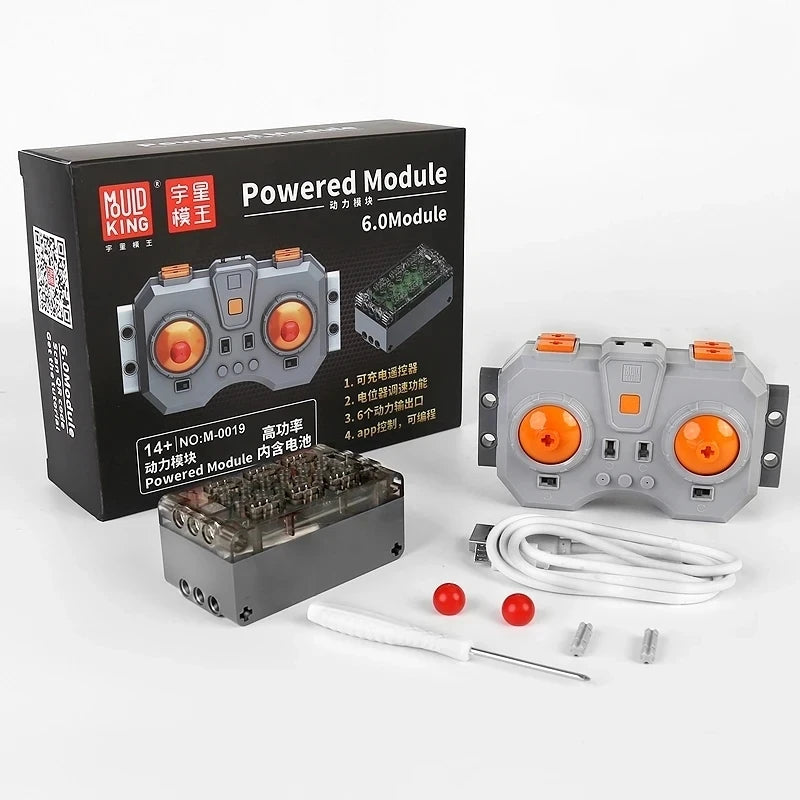 EZ Technical Electronic Building Block MOC Refit Accessories Micro-motor RC Power Functions Parts Creative DIY Car Bricks Kids Toys