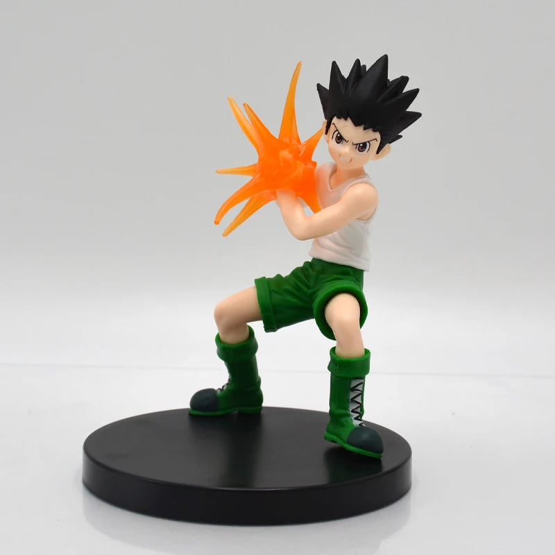 EZ 13cm Hunter x Hunter Gon Freecss Anime Figure Alluka Zoldyck Action Figure Chrollo Lucilfer/Kurapika Figurine Model Toys Gift