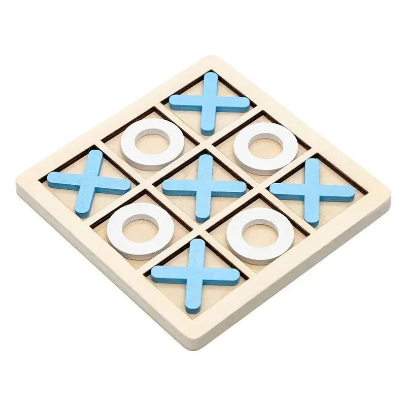 EZ Montessori Play Game Wooden Toy Mini Chess Interaction Puzzle Training Brain Learing Early Educational Toys For Children Kids