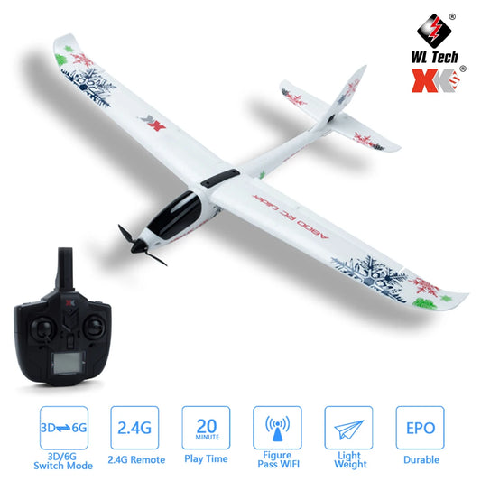 EZ WLtoys XK A800 RC Plane 5CH Aircraft 780mm WingSpan Remote Control Gliders 3D6G Fixed Wing Aircraft Toys for Children Boys Gifts