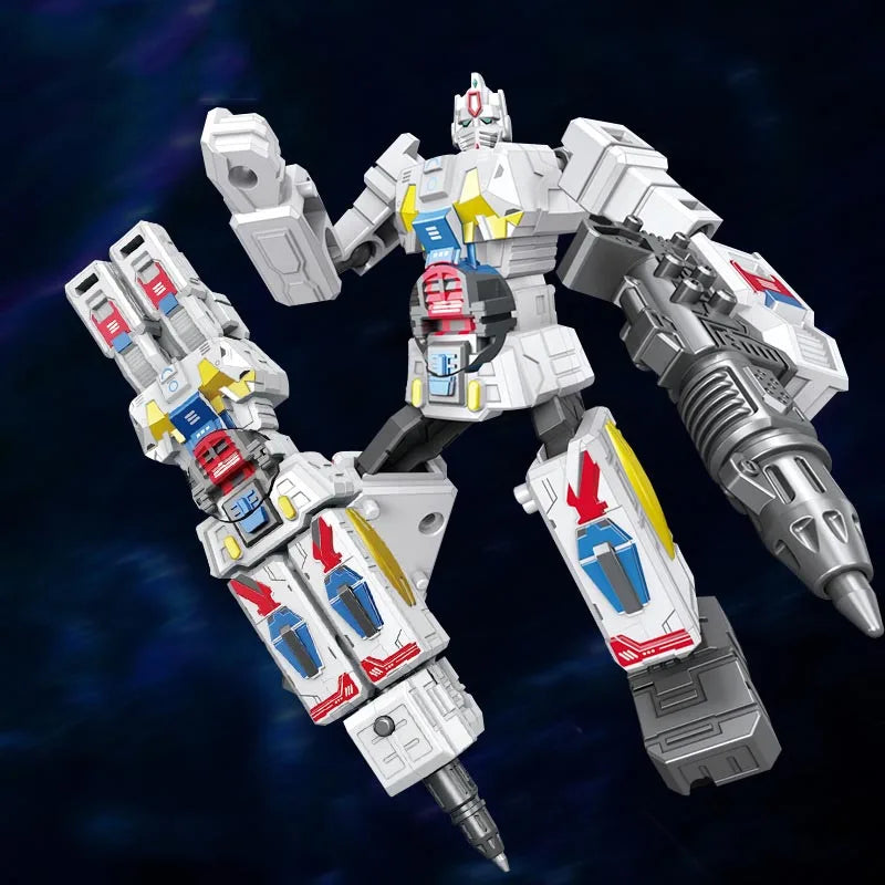 EZ Transformation Robot Toy Deformable Ballpoint Pen Children Toys Writing 2IN1 Educational Action Figure Model Toys for Kids Gift