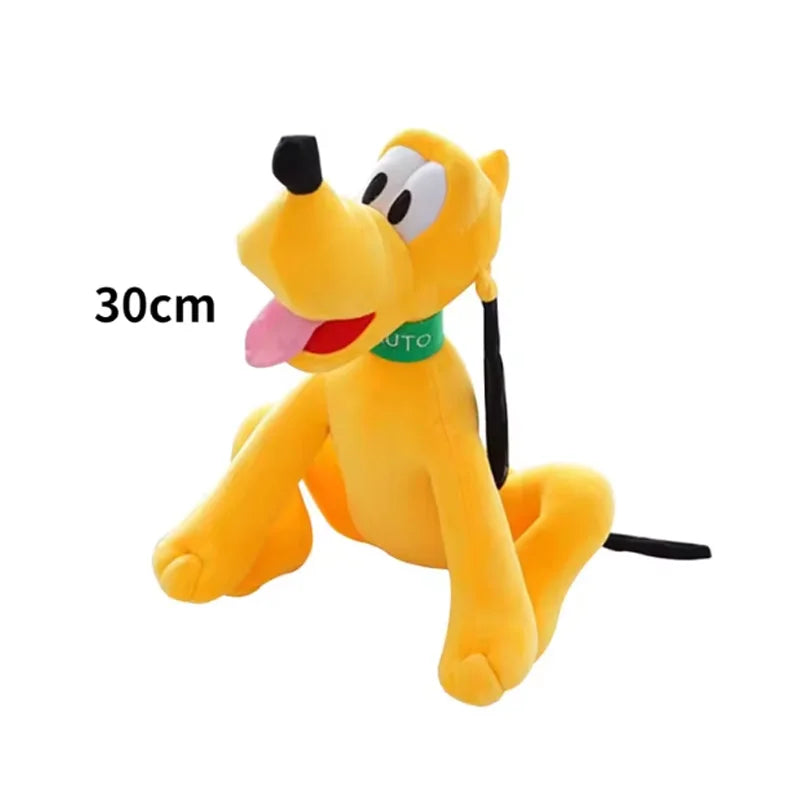 EZ 35cm Mickey Mouse Plush Toys Kawaii Anime Mickey Minnie Stuffed Plush Models Decoration Dolls for Kids Birthday Gift