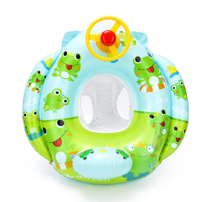 EZ Baby Swimming Float Ring Pool Bathtub Toys Pool Accessories for Kids  Swimming Circle Float Seat Summer Beach Pool Party 1 2 3 Y