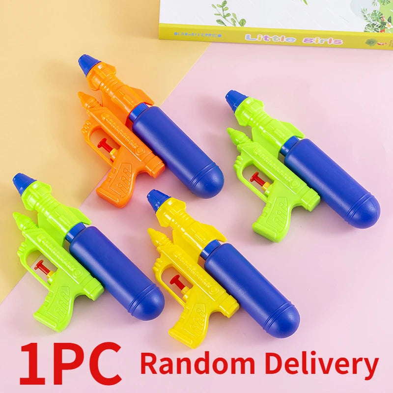 EZ 1PC Children Portable Water Gun Toys Summer Outdoor Beach Pool Garden Fight Game Manual Watergun for Kids Baby Boys Girls Gifts