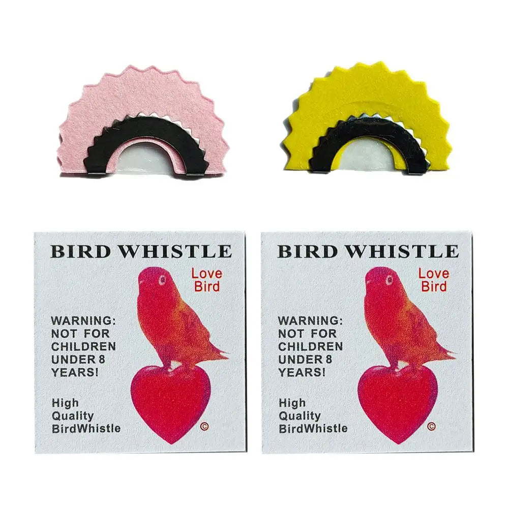 EZ 1PCS Bird Wacky Whistle Magic Fun Bird Caller Tongue Warbler Original Magic Tweeting Noisemaker Toys Tricks Gift