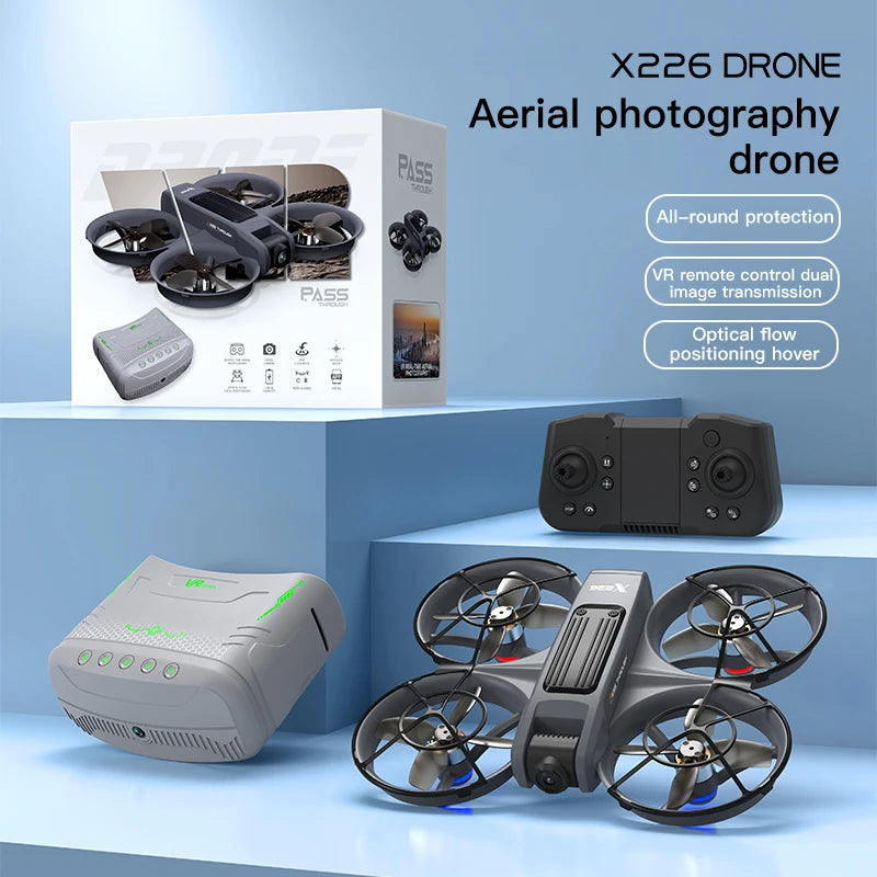 EZ NEW Original X266 Drone WIFI 8K GPS Professional HD Aerial Photography Remote Control Aircraft HD Dual Camera Quadcopter Toy UAV