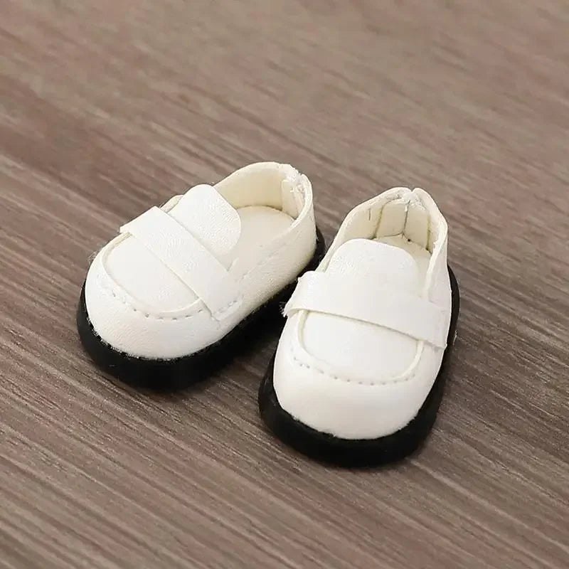 EZ (Only shoes)For LABUBU 17cm Cotton Dolls Shoes Toys Casual Sports Shoes Dolls Accessories for labubu outfits