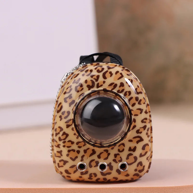 EZ Labubu Doll Canvas Backpack Simulation Pet Bag for 15/17cm Dolls Cute Doll Accessories