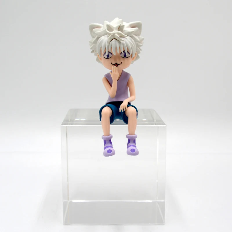 EZ 13cm Hunter x Hunter Gon Freecss Anime Figure Alluka Zoldyck Action Figure Chrollo Lucilfer/Kurapika Figurine Model Toys Gift
