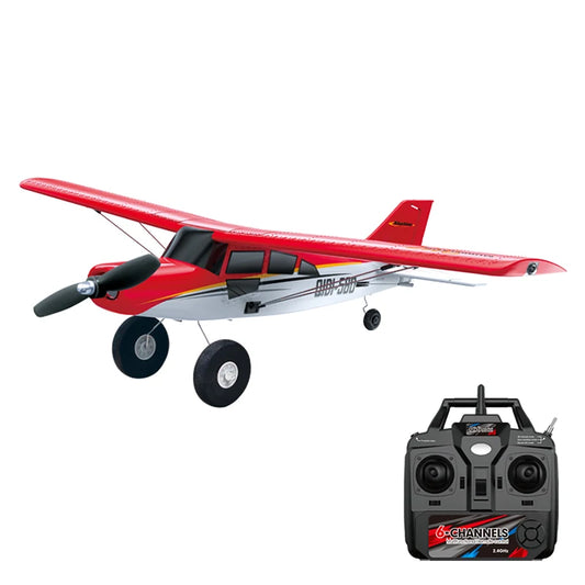 EZ Qidi560 Moore M7 Off-road RC Plane 4CH Brushless Remote Control Airplane Fixed Wing Aircraft Model EPP Foam Toys for Children