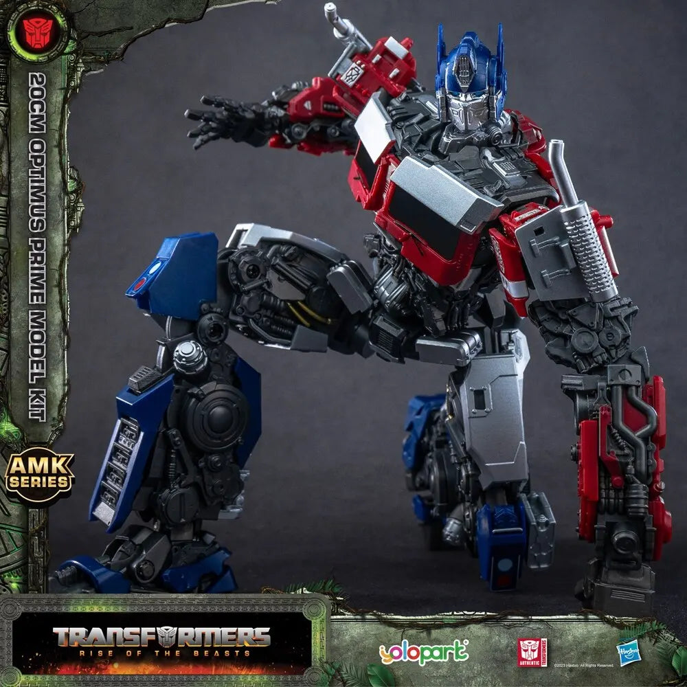 EZ Yolopark Transformers Optimus Prime 20cm Genuine Transformers Toys Model Figures Studio Series Rise Of The Beasts For Boys Girls
