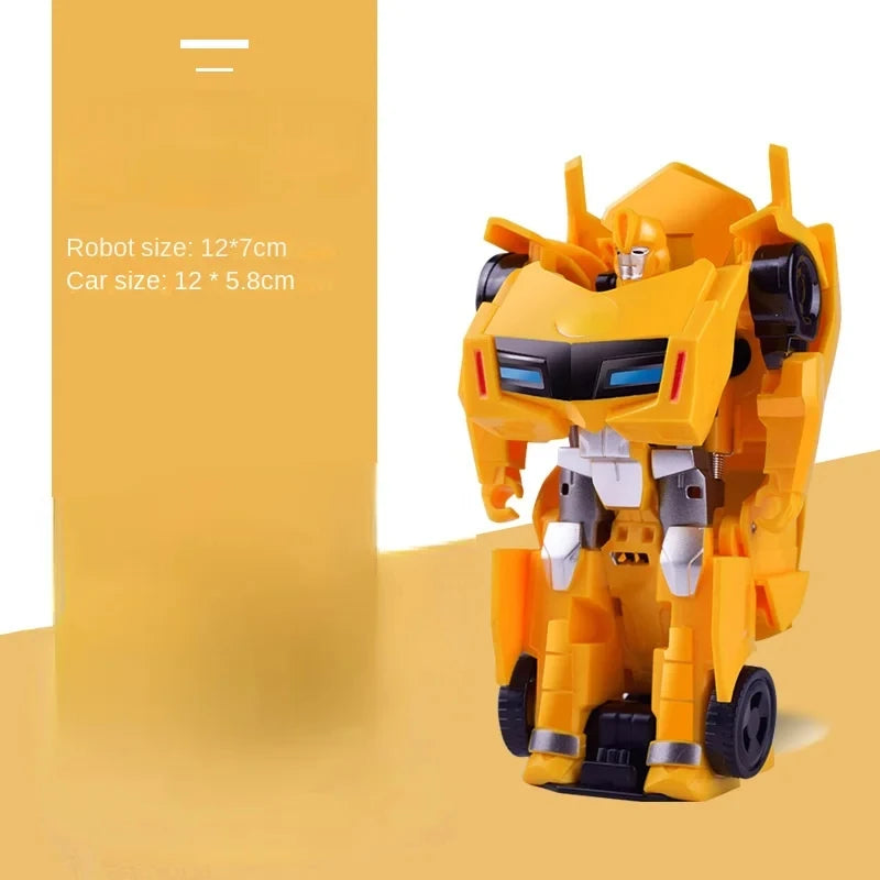EZ Transformation Toy Robot One Step Deformation Car Action Figure Model Dinosaur Toys for Boys
