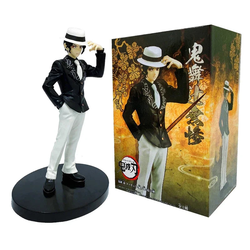 EZ Anime Figure Demon Slayer Figures Kimetsu No Yaiba Doll Tanjiro Nezuko Zenitsu Figurine Inosuke Warrior Action Figure Model Toys