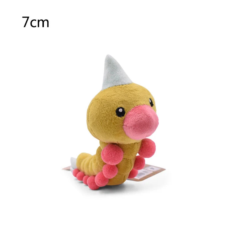 EZ Pokemon Plush Weedle Caterpie Butterfree Raichu Mew Togepi Doll Soft Stuffed Toys for kid Birthday Christmas Gift