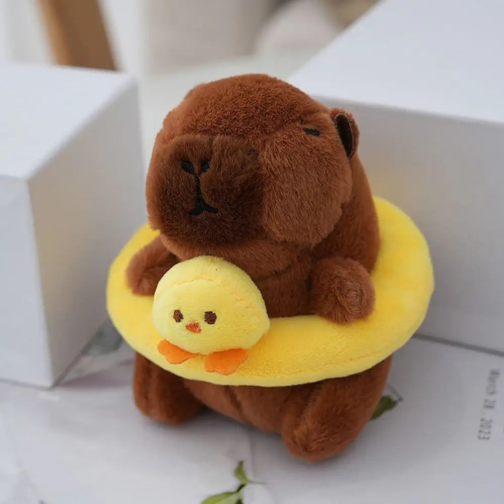 EZ Cute Capybara Plush Toy Hoodie with Wings Simulation Doll Small Size Stuffed Animals Anime Fluffty Toy Birthday Party