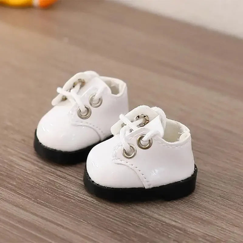 EZ (Only shoes)For LABUBU 17cm Cotton Dolls Shoes Toys Casual Sports Shoes Dolls Accessories for labubu outfits
