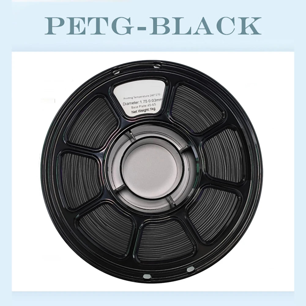 EZ Tideboom PETG Filament 3D Printing Materials 3D Printer Petg Filament 1KG Eco-Friendly Good Toughness Mix Color Petg 필라멘트