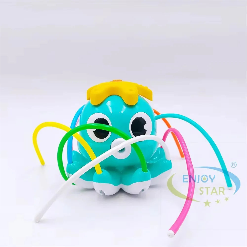 EZ Hydrant Sprinkler Outdoor Water Spray Toy Backyard Garden Water Toys Summer Yard Cartoon Splash Sprinkler Baby Bath Toy for Kids