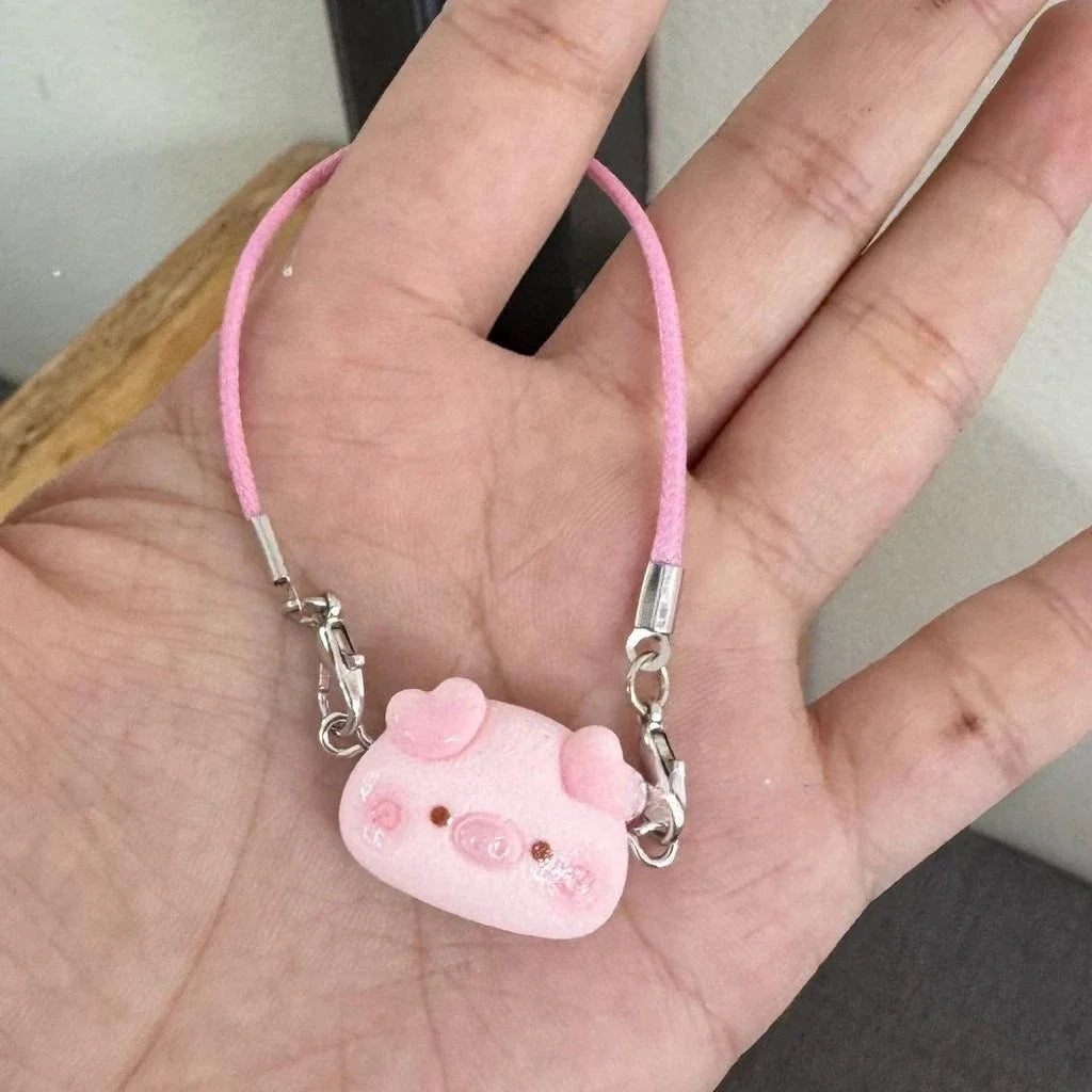 EZ For 17cm 3.0 labubu v1/v2/v3 Mini Ice Cream Bag  Bear Rose Accessories Doll House Accessories Bag Hanging（No dolls）