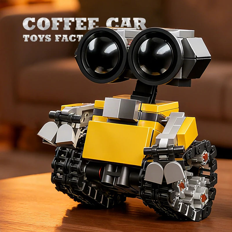 EZ Space Mini Robot MOC Building Bricks Toys 217Pcs Tracked Bot Model Classic Movie Sci-Fi Blocks Dolls Kids Adult Christmas Gifts