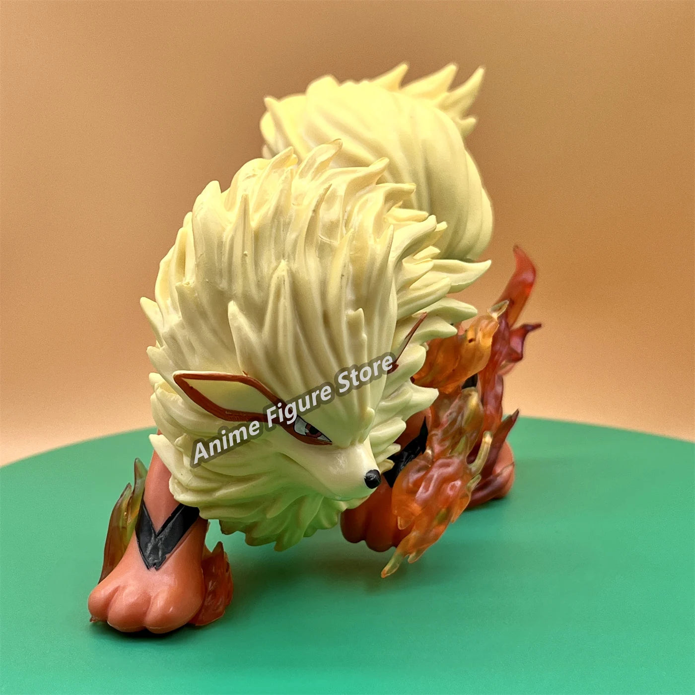 EZ Pokemon Anime Figure GK Arcanine 9cm Action Figure Model PVC Collection Ornaments Statue Dolls Birthday Toy Gifts