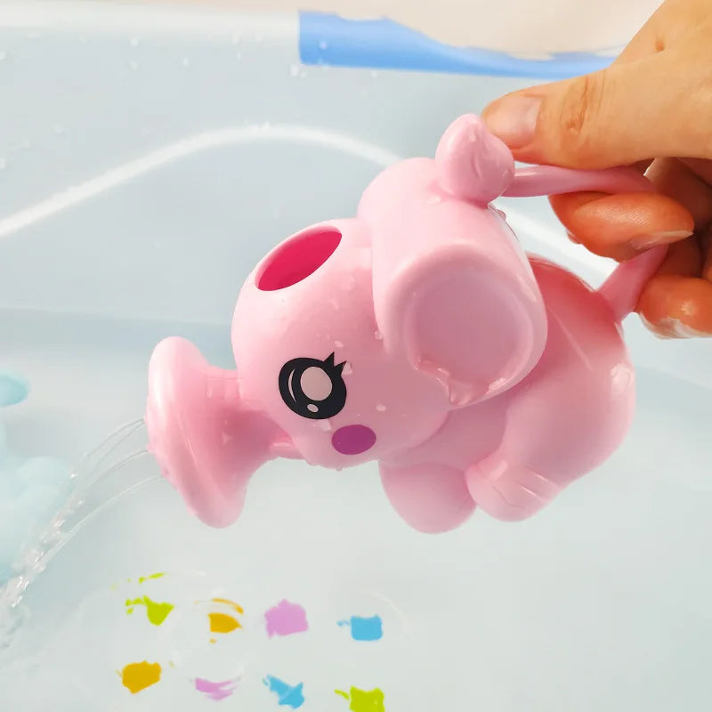 EZ Baby Bath Toy, Bathing Cute  Elephant Shower Swimming Water Spraying Clouds Shower Bath Toy For Kids Water Playing Toy