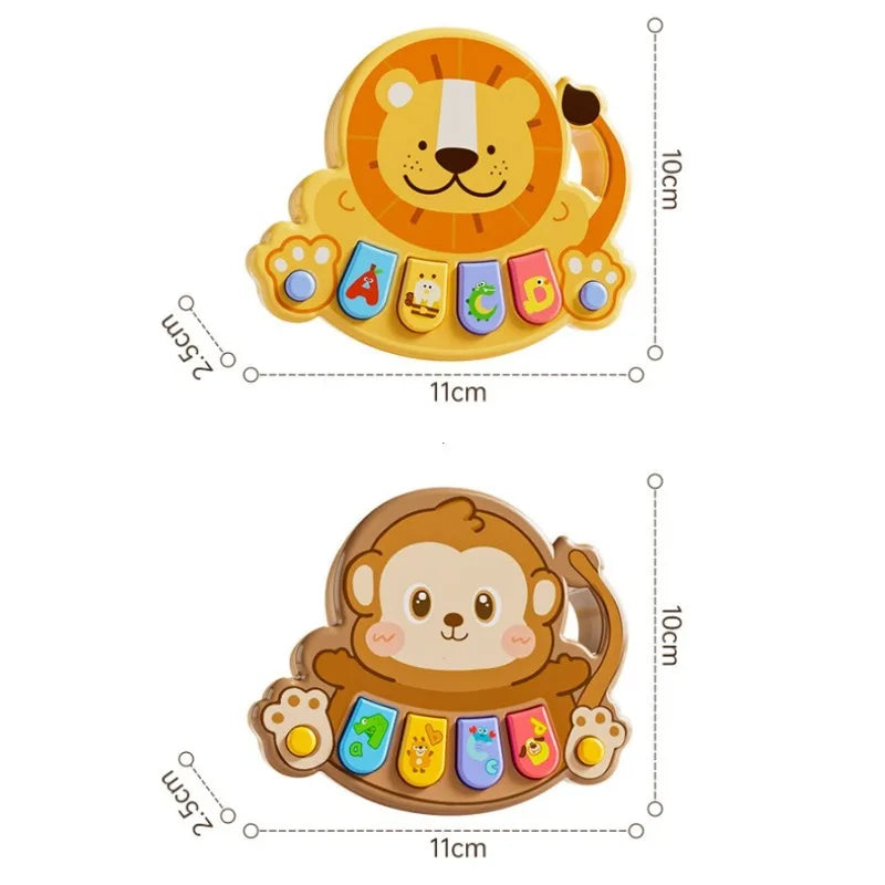 EZ Musical Kids Electronic Piano Toy Learning Music Lion Music Baby Toys Multifunctional Electronic Musical Instrument Toy Gifts