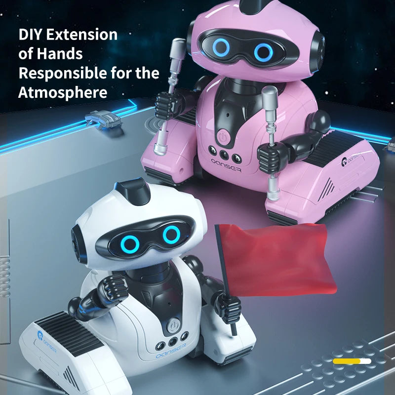 EZ Intelligent Remote Control JJRC R22 Robot Toy Gesture Sensing Music Recording Education Programming Science Popularization Robot