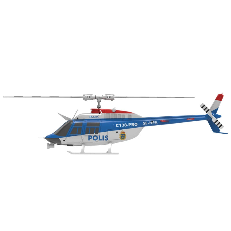 EZ RC ERA In stock 2025 new Bell 206 C138 PRO brushless version remote control helicopter model helicopter like real RC drone