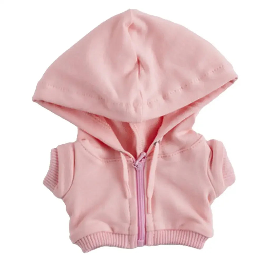 EZ For 15/17cm 3.0 labubu v1/v2/v3  clothes pink set love outfits Cherry Decorated Jumpsuit Replacement for Decoration Accessories