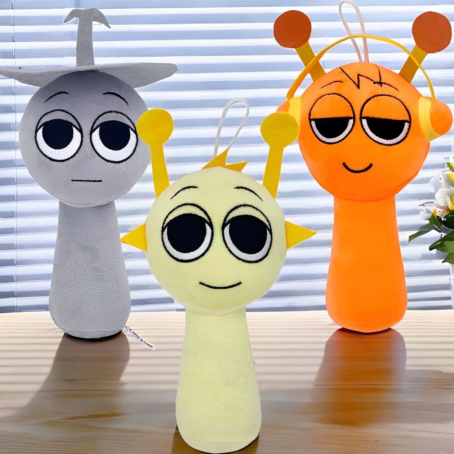EZ Sprunki Plush Toys Sprunki Plushie Doll Singers Oren Wenda Game Cartoon Stuffed Pillow Kids Birthday Christmas Gifts