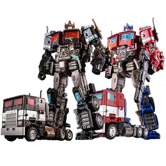 EZ Transformation Toy Robot Figure Movie Classic Autobot Commander Dual Sword Weapon Children's Birthday Gift