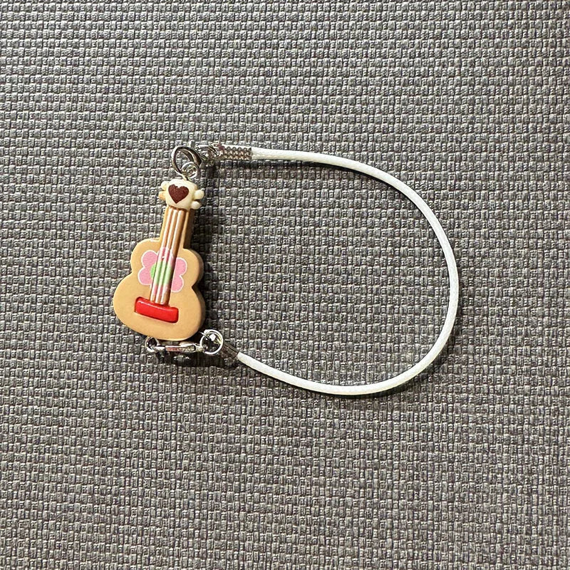 EZ 15cm/17cm Labubu Doll Accessories - Mini Adorable Resin Flocking 3D Bichon Frise Dog Pendant Charms