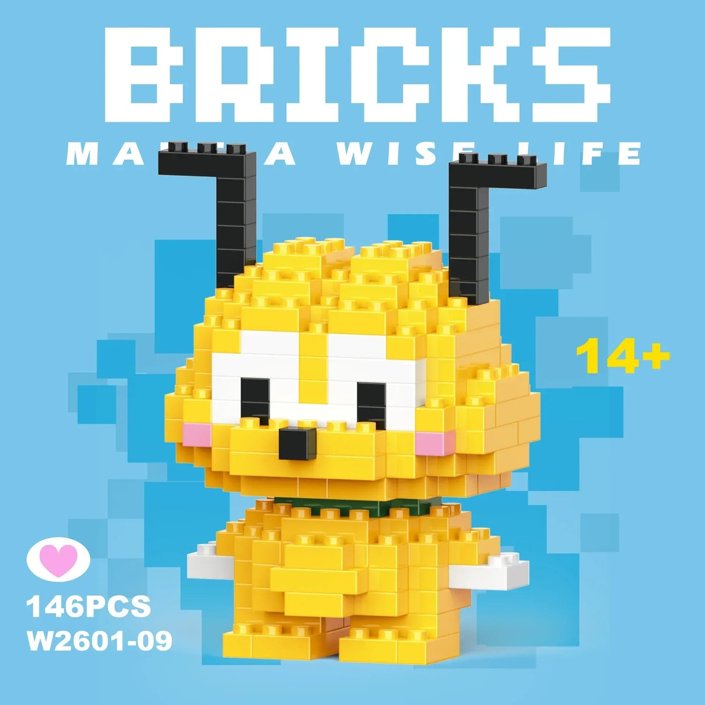 EZ Disney 108 Style Stitch LinaBell Hello Kitty Building Blocks Princess Cartoon Figrues Bricks Children's Assembly Toys Model Gift