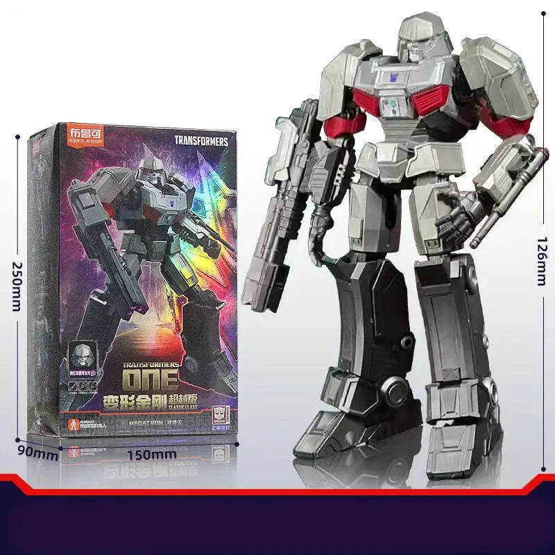 EZ Movies Transformers One Toys LED Optimus Prime Starscream SENTINEL PRIME Megatron Action Figure Assembled Toy Kids Gift