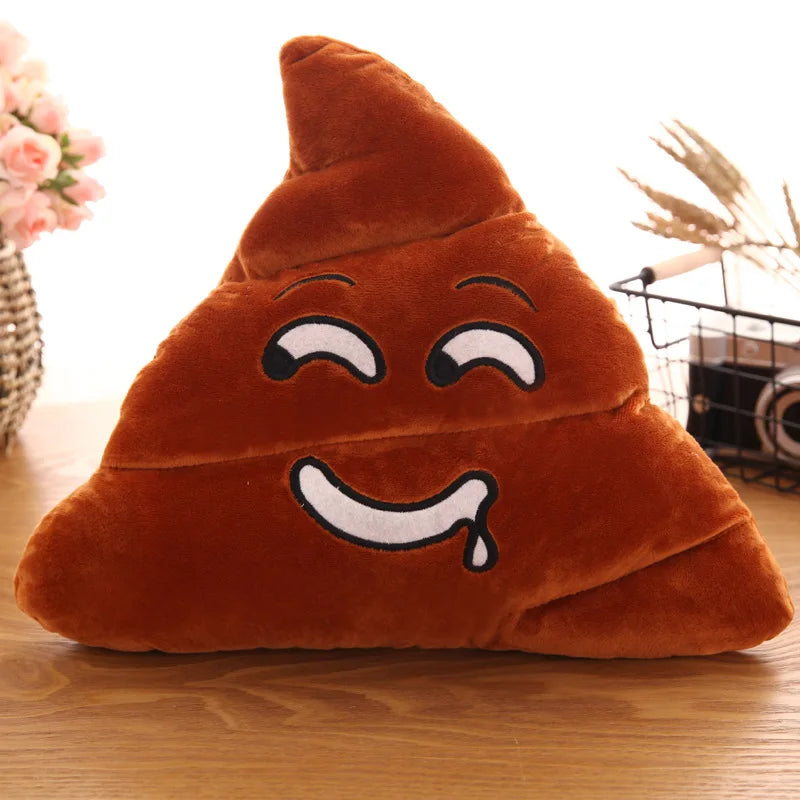 EZ Wholesale cartoon new expression poo plush toys cute funny quirky funny poop cushion