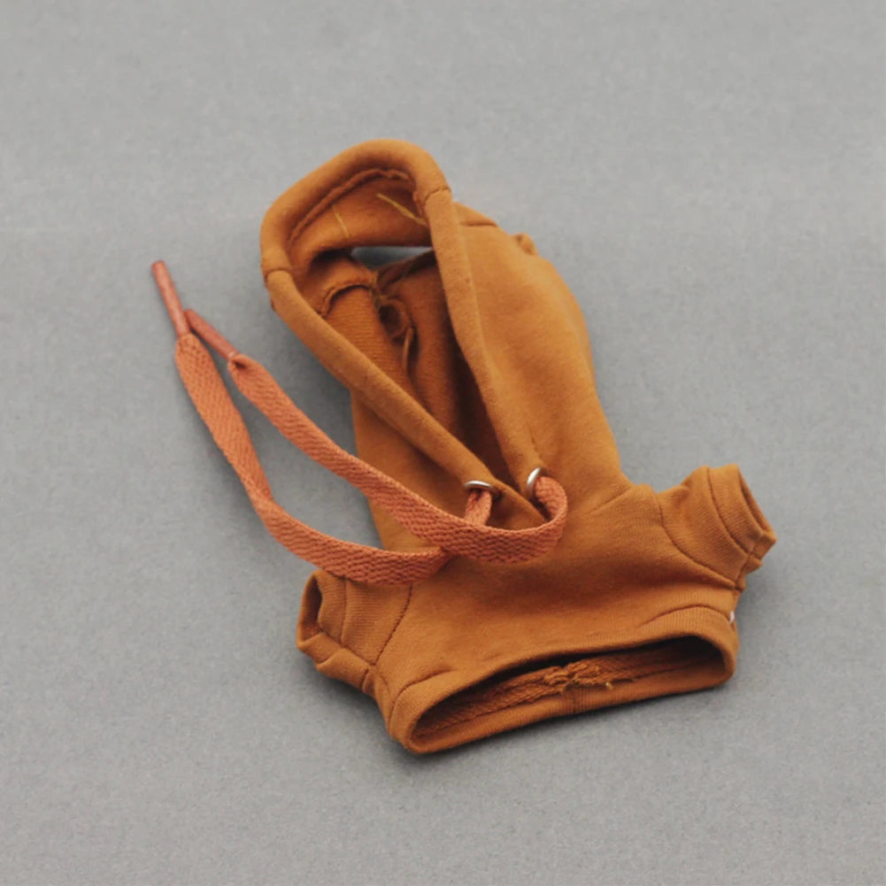 EZ 17cm Labubu Doll Clothes Set Short Skirt Hooded Top Ropa