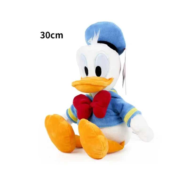EZ 35cm Mickey Mouse Plush Toys Kawaii Anime Mickey Minnie Stuffed Plush Models Decoration Dolls for Kids Birthday Gift