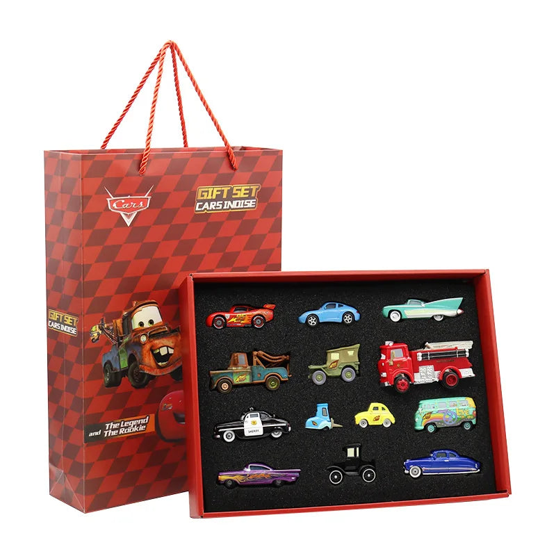 EZ Disney Pixar Cars 3 Metal Diecast lightning McQueen Mater Champion Car Model Toy Gift Set Jackson Uncle Truck Boy Birthday Toys
