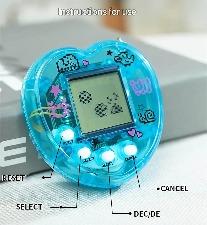 EZ Electronic Pets Tamagotchi Nostalgic Virtual Cyber Digital Nostalgic Funny Digital Animals Toys Handheld Game Digital Pet Toy