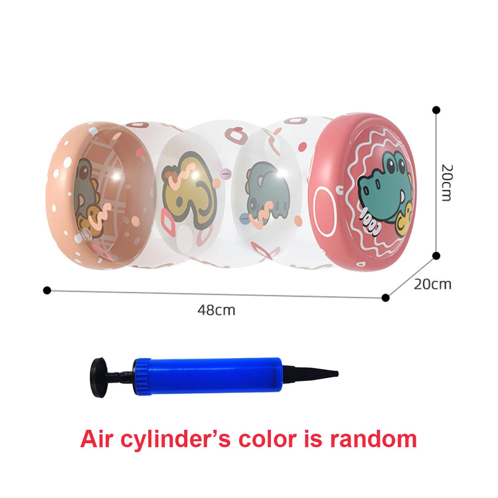 EZ Baby Crawling Roller Toy Infant Activity Tummy Time Roller Montessori Educational Development Sensory Toys for Kids 0 12 Months