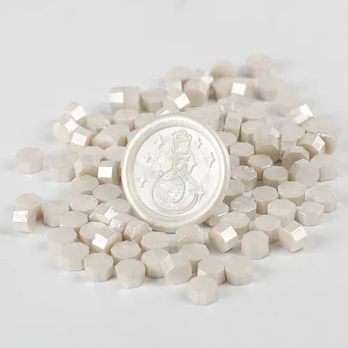 EZ 100Pc Retro Sealing Wax Seal Stamp Wax Beads Scrapbook Material Wedding Birthday Party Invitation stamp DIY stamp decoration